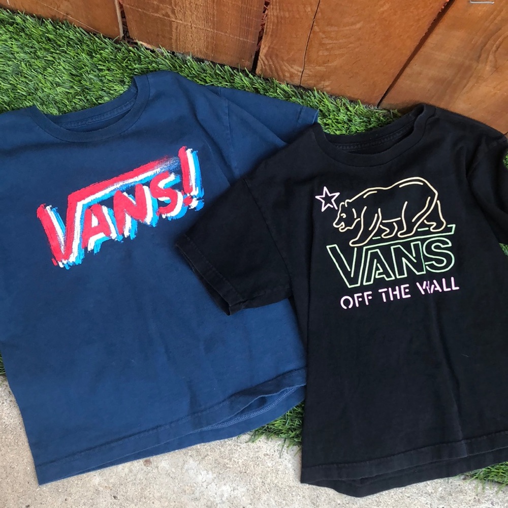 3 Boys Vans tshirt bundle